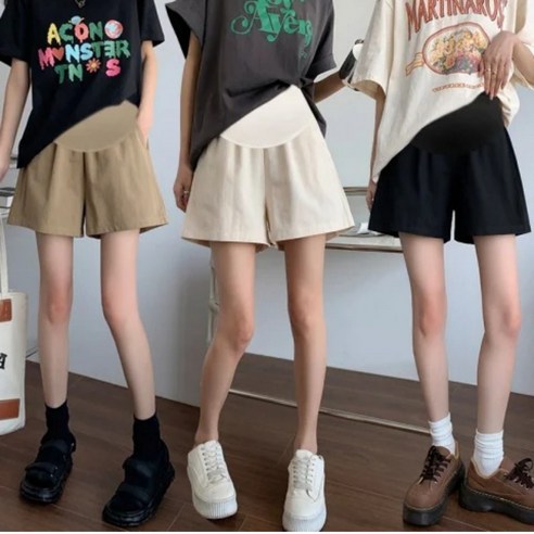 임신 중에도 스타일 포기 마세요! 쿨링감 넘치는 편안함, 디한스 임산부 반바지 솔직 후기 임부복반바지