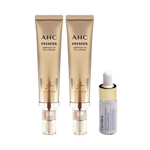 AHC AHC 아이크림 시즌11 40ml x2 + 코클레아 기미크림 앰플 10ml, 단품, 단품