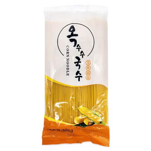 옥수수 국수, 500g, 1개