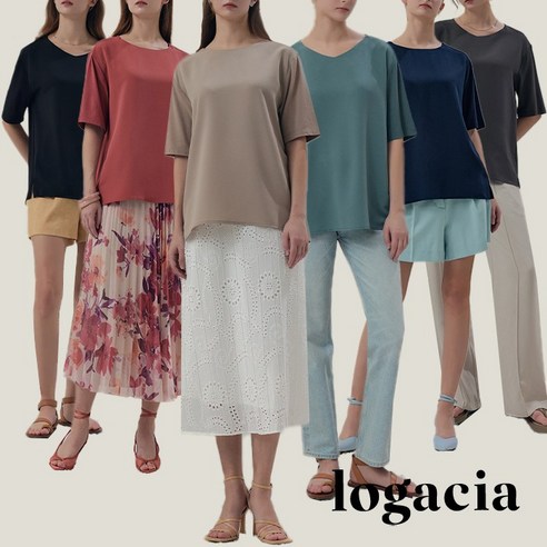 여름에 빛나는 반전 티블라우스, [logacia] 24 SUMMER