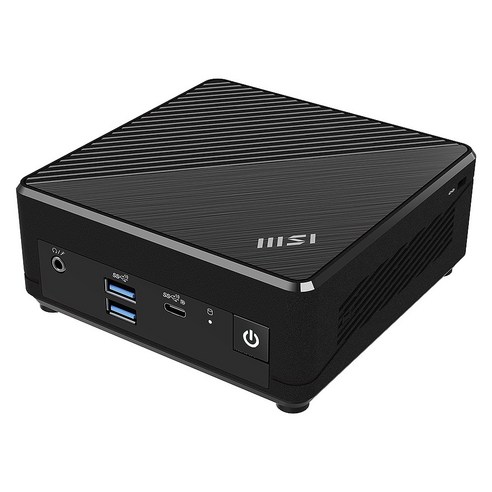 MSI Cubi N100 ADL 베어본 초소형 미니 PC 컴퓨터, RAM 8GB + NVMe 500GB