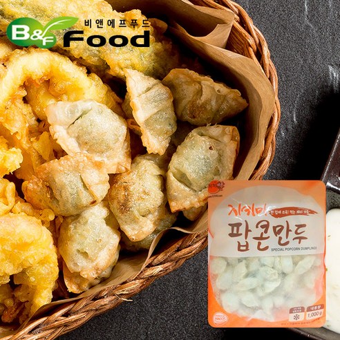 지키미 팝콘 만두 1kg, 1kg, 3개