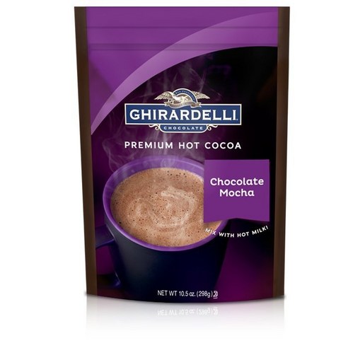 기라델리 프리미엄 핫 코코아 초콜릿 모카, Chocolate Mocha, 298g, 1개