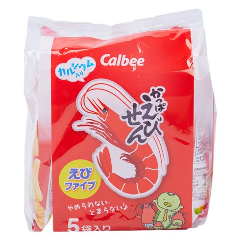 가루비 캇파 에비센 새우 파이브 5개입, 1개, 130g
