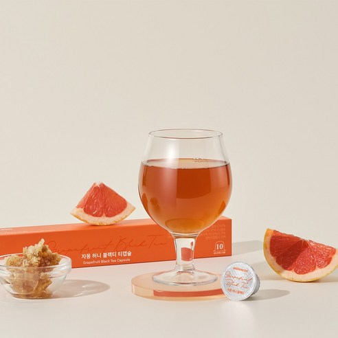 시트러스의 활기와 꿀의 달콤함이 조화된, 네스프레소를 위한 시원하고 상쾌한 블랙티