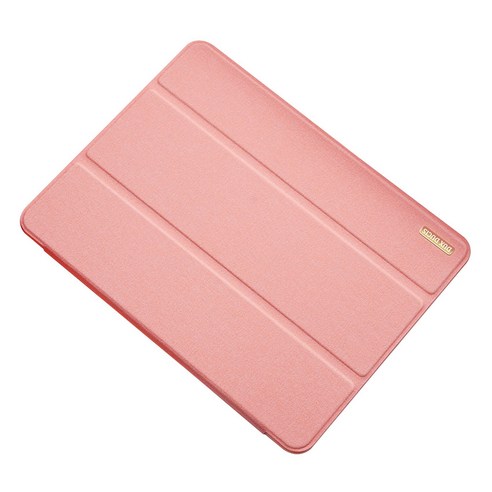 Xzante 2021 iPad Pro용 태블릿 케이스 11인치 플립 스탠드(펜 슬롯 포함) 사무실용 PU 케이스(핑크), 분홍