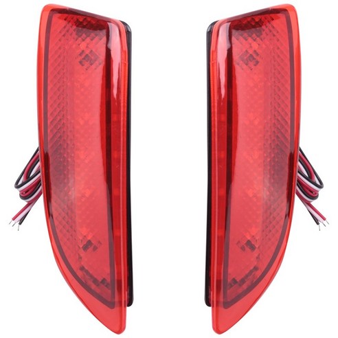 자동차 LED 브레이크 테일 라이트 리어 범퍼 주차 경고 가벼운 반사경 도요타 Corolla 렉서스 2011-2012, 하나, 빨간색