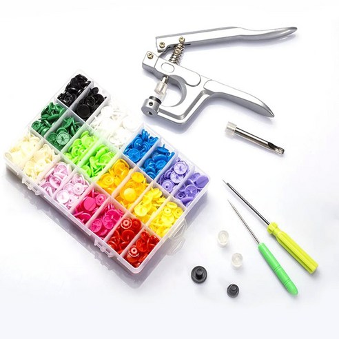 감성적인 손길로 완성하는 나만의 작품, 똑딱이 단추 기구 세트