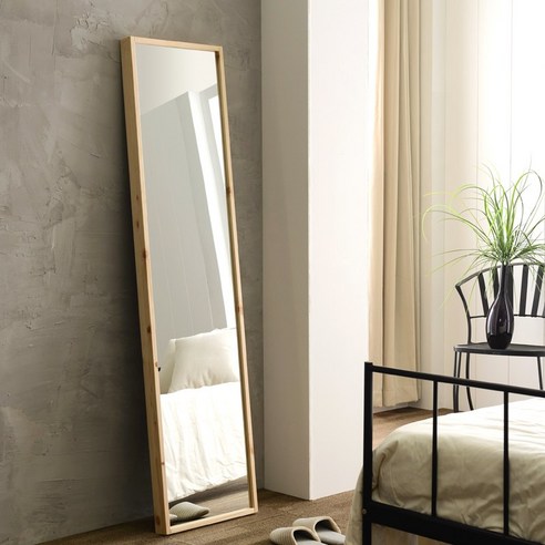 허니 400 대형 스탠드거울 전신거울 SH1716, 허니400 원목