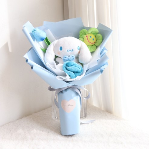 어반블루메 산리오 인형꽃다발, 1개, 시나모롤