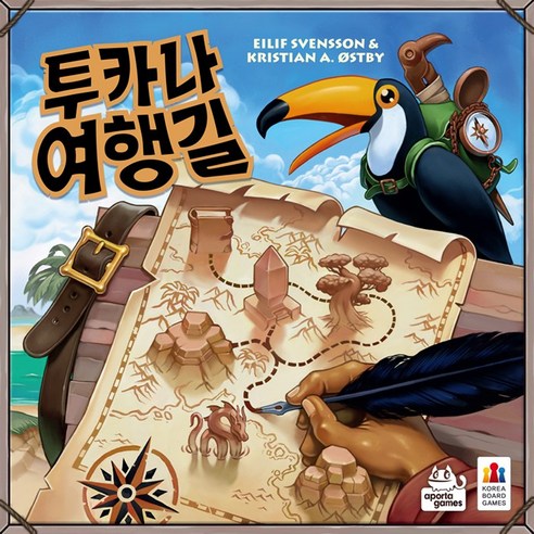 투카나 여행길 보드게임, 단품, 1개