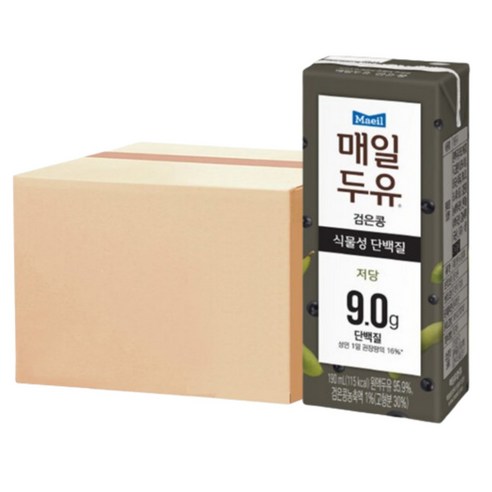 매일두유 검은콩, 190ml, 24개 190ml × 24개 섬네일