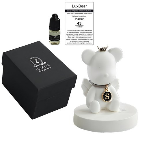 특별한 순간을 더욱 빛낼 선물: 럭스 베어브릭 석고방향제 석고디퓨저