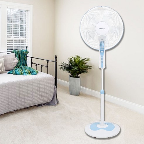 대우 16인치 초미풍 스탠드 선풍기 저소음 가정용 거실 사무실 업소용 DEF-RS1605, DEF-1605(16인치)