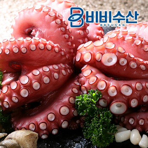 비비수산 세척 손질 문어(제수용 1마리) 800~1000g, 1개