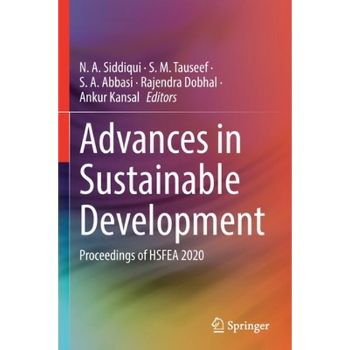 (영문도서) Advances in Sustainable Development: Proceedings of Hsfea 2020 Paperback, Springer, English, 9789811644023