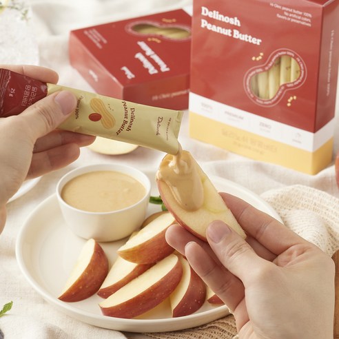 순수함으로 가득 채운 일상의 에너지, 딜리노쉬 짜먹는 땅콩버터 스틱포