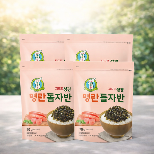 (신선집중) 성경김본사 명란돌자반 김자반