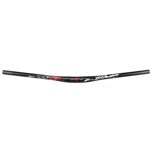 산악 자전거 핸들바 31.8mm 알루미늄 MTB 자전거 라이저 바, 780mm 레드, 알루미늄 합금