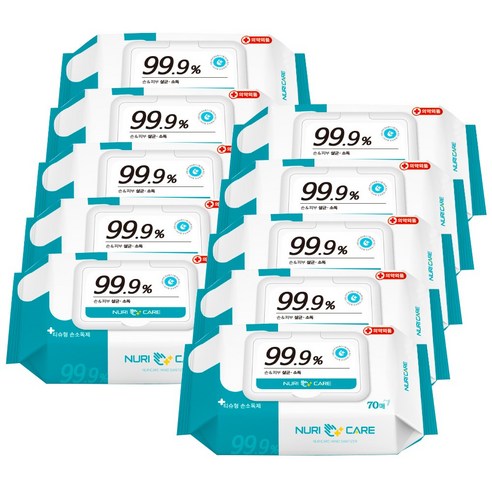 휴니프 누리케어 손소독 티슈: 간편하게 지키는 우리 가족 건강!