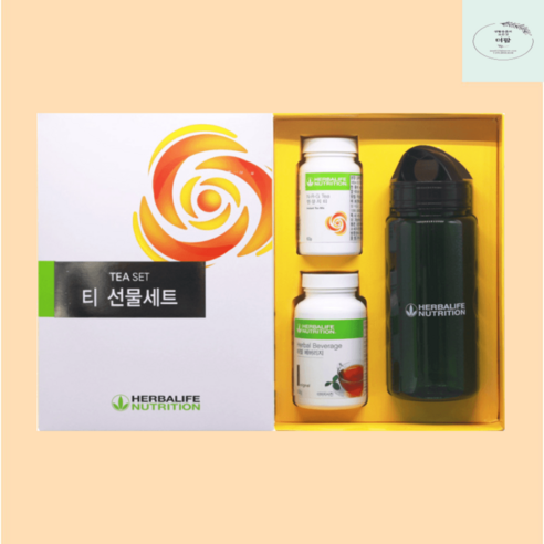 허벌라이프 허벌티 선물세트 허벌베버리지 엔알지 600ml물병 고형차 허브차, 허벌티 세트 허벌베버리지 엔알지 600ml물병, 600ml, 1개