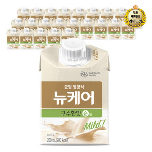 뉴케어 구수한맛 200ml * 30팩 [ 빨대형 ], 30개