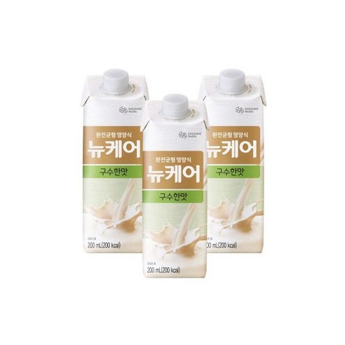 대상웰라이프 뉴케어 구수한맛 200ml x 30팩 /균형영양 친숙한 맛 식사대용 환자영양식 가장친숙한맛 누룽지맛