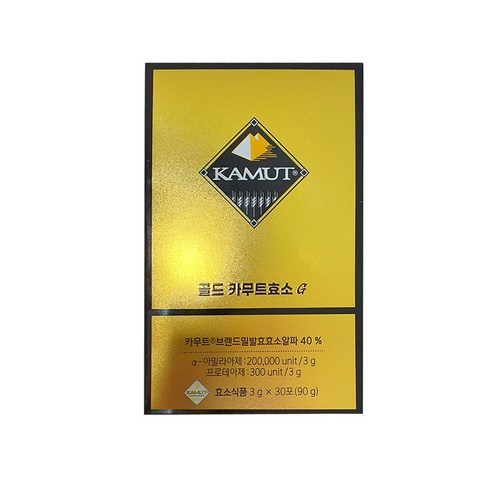 그레인온 골드 카무트효소G 발효효소 1개월분(3g x 30포), 90g, 1개