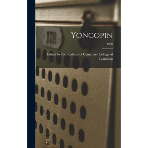 (영문도서) Yoncopin; 1958 Hardcover, Hassell Street Press, English, 9781013859403