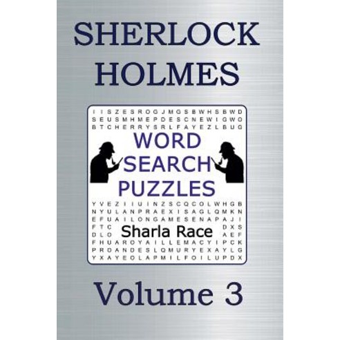(영문도서) Sherlock Holmes Word Search Puzzles Volume 3: The Five Orange Pips and The Man with the Twist... Paperback, Tigmor Books, English, 9781907119569