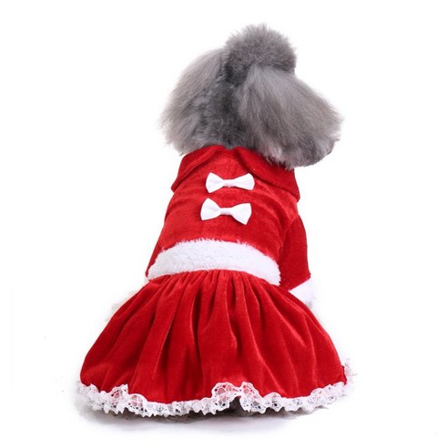 애완견 용품 애완 동물 크리스마스 옷 창의 할로윈 크리스마스 애완 동물 옷 웃긴 개 옷, SZD44 크리스마스 드레스