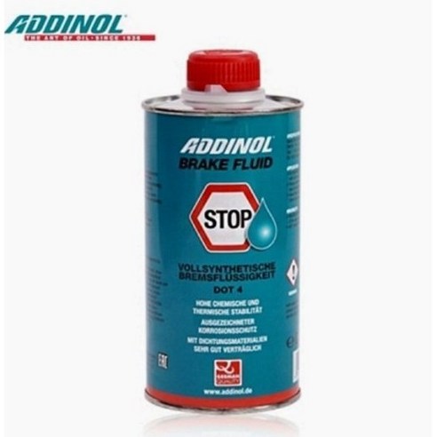 아디놀 100% 합성 브레이크오일 DOT4/Addinol Brake Fluid 500ml