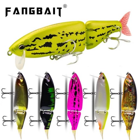 Fangbait-DRT Klash 9 스윔베이트 165mm/135mm 샤드 글라이더 스윔베이트 루어 하드 바디 플로팅 조인트 배스 파이크 낚시 미끼, 27.014 – 165mm-60g, 1개 drt가방