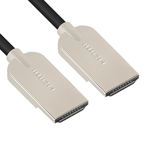 [강원전자] HDMI 2.0 케이블 울트라 슬림 실버메탈 NM-USH05 [0.5m], 1개
