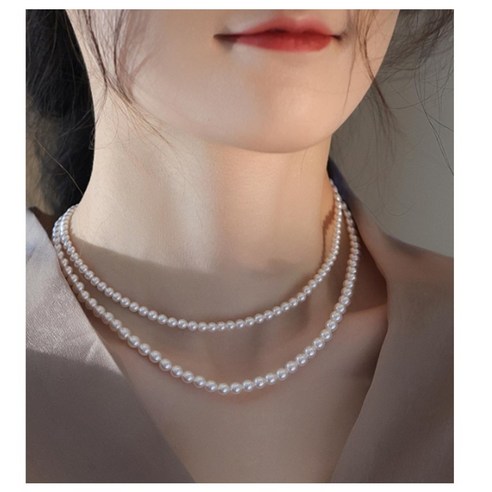 고급스럽고 세련된 elegantissime Pearls 진주목 목걸이로 화려함과 우아함을 표현해보세요.