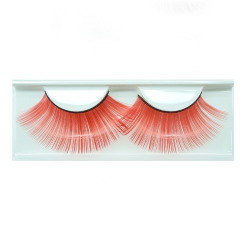 MDQ 인조속눈썹 패션쇼 특수분장소품 25mm, 1개, 레드