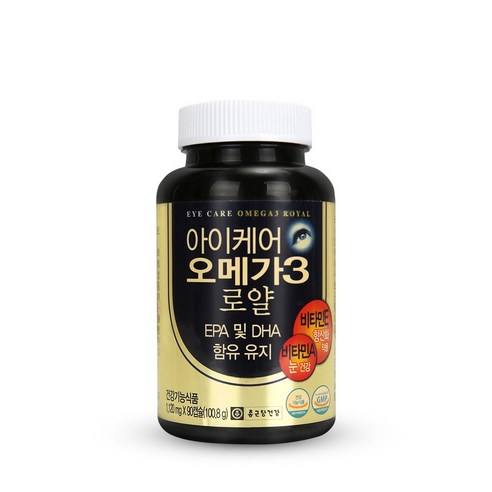 종근당건강 아이케어 오메가3 로얄, 1120mg, 1병