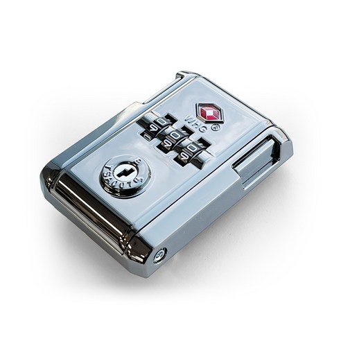알루미늄프레임 호환 Travel Sentry TSA 잠금장치 007, 1개, 실버(WHG)