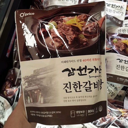오프라이스 삼원가든 진한갈비탕 800g, 아이스박스 포장, 1개