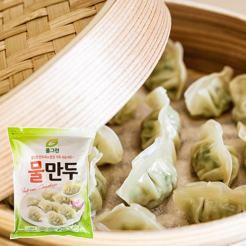 풀무원 생 물만두 (700g) [맛있는] [간편식], 8개, 700g