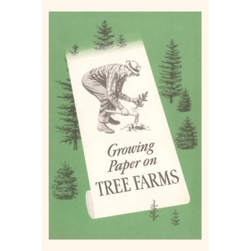(영문도서) Vintage Journal Growing Paper on Tree Farms Paperback, Found Image Press, English, 9781669507192