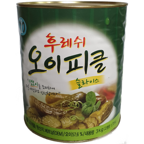 일미 슬라이스 오이피클, 3kg, 11개