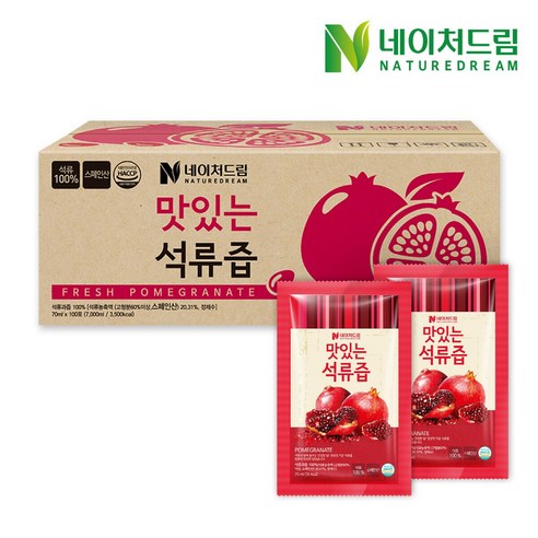 [네이처드림] 맛있는 석류즙 100포 (실속구성), 상세 설명 참조, 상세 설명 참조, 상세 설명 참조