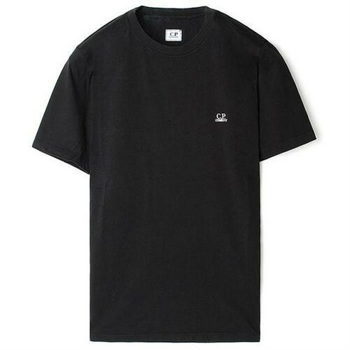 C.P 컴퍼니 22SS CP 고글후드 백프린팅 반팔티 블랙 12CMTS044A 12CMTS044A005100W999