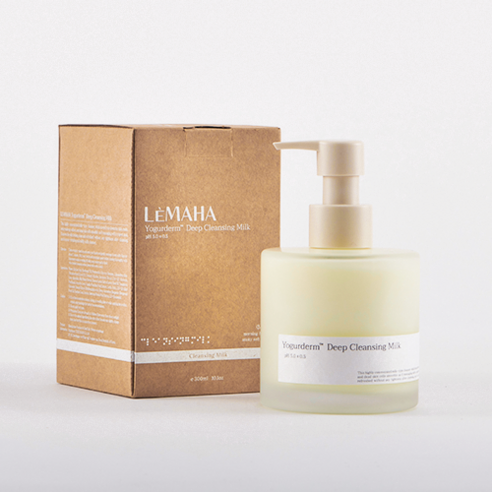 피부 속 깊은 곳까지 전하는 순수한 깨끗함, 르마하 요거덤 딥 클렌징 밀크