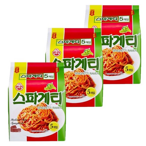 오뚜기 스파게티 라면 150g, 15개
