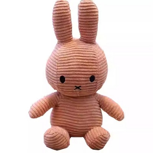 미피 꽃 봉제인형 꽃다발, 파란 포피 미피인형 13 미피 코듀로이 컬렉션 봉제 인형 miffy, 25cm, D