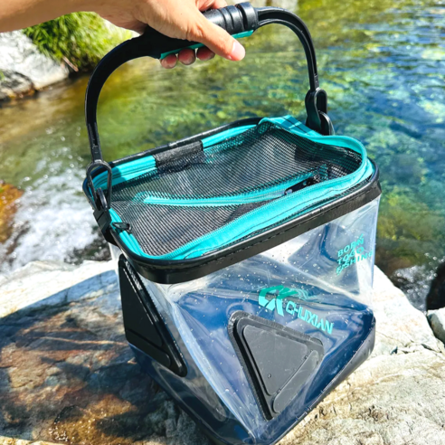 탐나는 라니픽 투명 접이식 두레박 13L 리뷰 두레박