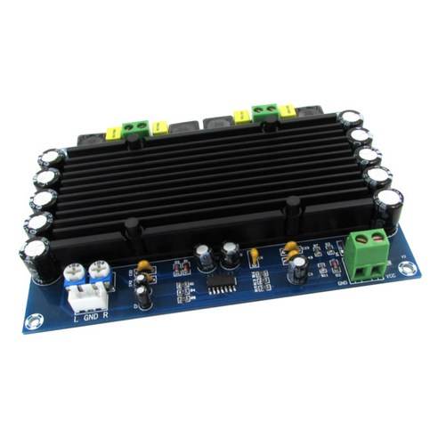 TPA3116D2 2x150W 2 채널 고전력 디지털 증폭기 보드, 블루