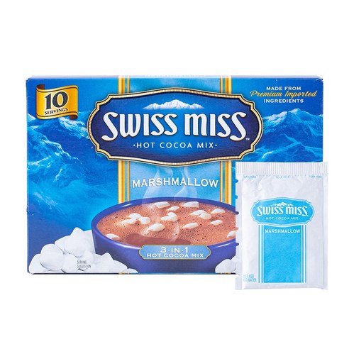 ConAgra 스위스미스 마시멜로 핫 코코아 믹스 280g(28gX10P)/수입식품/커피/차 식품 > 커피/차 코코아/라떼/기타분말 코코아/핫초코분말, 28g, 1개, 10개입”></div>
<div style=